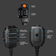 PMMN4128 Velký oddělený reproduktor s mikrofonem IMPRES RM780 pro radiostanice Motorola R7 a Ion