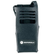 PMLN5030 Pouzdro z tvrdé kůže pro radiostanice Motorola DP340x- čelní pohled