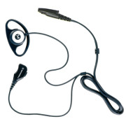PMLN5002 Sluchátko D-shell na ucho, samostatný mikrofon s PTT