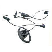 PMLN7159 D-shell sluchátko na ucho, mikrofon s PTT pro radiostanice Motorola SL1600 a SL4000