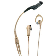 RLN5881 Sluchátko do ucha, mikrofon s PTT, béžové pro Motorola DP