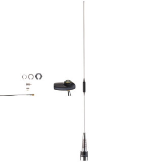 PMAE4038 Anténa prutová kombinovaná GPS/UHF 450-470MHz, 5db zisková pro radiostanice Motorola