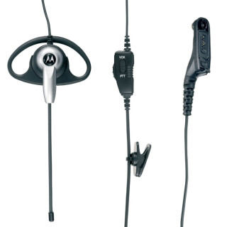 PMLN5096 Ultra lehká (D-shell) náhlavní souprava pro Motorola DP 3400, DP3600, ...