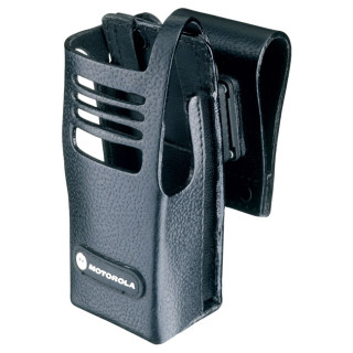 PMLN5028 Pouzdro z tvrdé kůže pro radiostanice Motorola DP340x