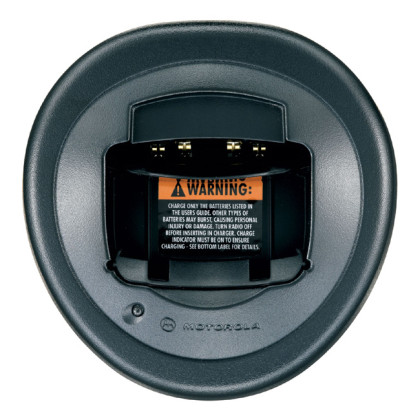 PMLN5196 (MDHTN3001) Stolní rychlonabíječ pro radiostanice Motorola GP řady - detail nabíjecího stojanu