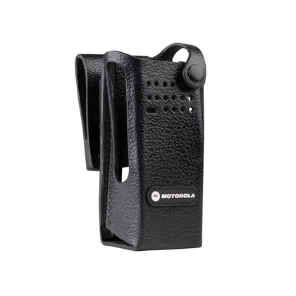 PMLN6096 Pouzdro z tvrdé kůže pro radiostanice Motorola DP4401 Ex