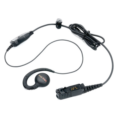 PMLN5727 Otočné sluchátko na ucho, mikrofon s PTT MagOne pro Motorola DP3441, DP2400 a DP2600