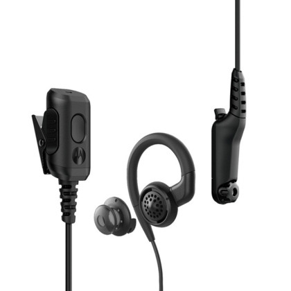 PMLN8295 Sluchátko na ucho, samostatný mikrofon s PTT, IMPRES pro radiostanice Motorola R7