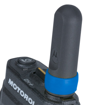 32012144004 Rozlišovací kroužek na anténu - modrý na radiostanici Motorola SL1600