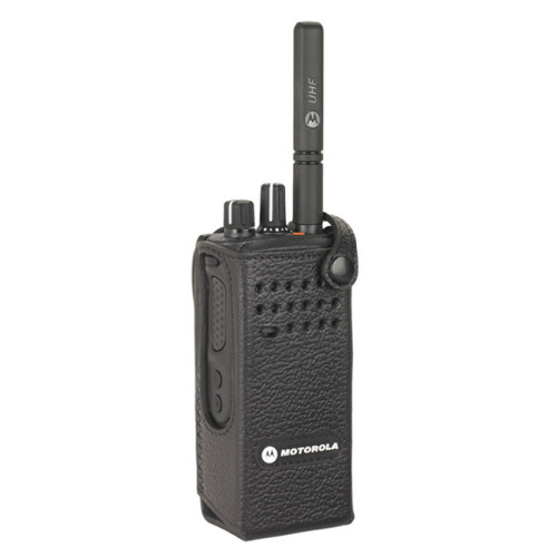 PMLN5839 Pouzdro z tvrdé kůže pro Motorola DP4400 a DP4401