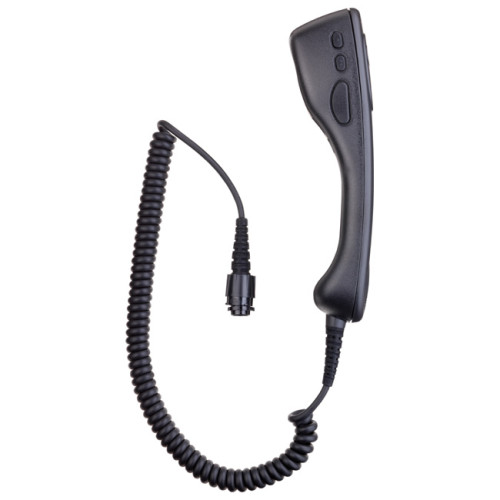 HMN4098 Sluchátko s mikrofonem a PTT pro Motorola DM4000 - boční pohled